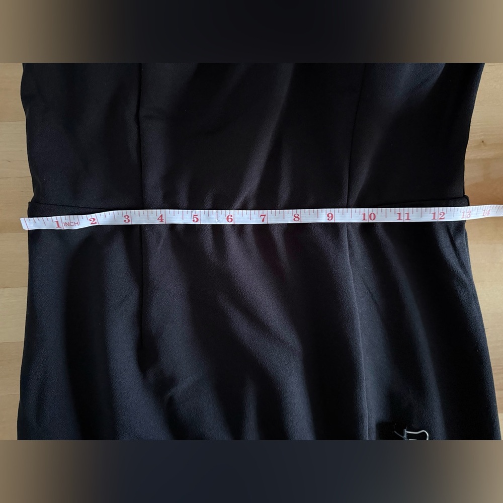 Francesca's Black Midi Dress - Picture 6 of 8